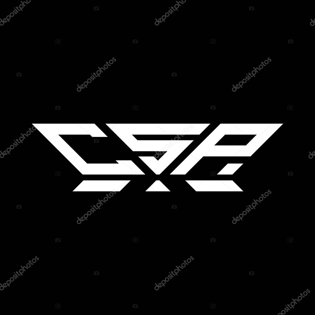 CSP letter logo vector design, CSP simple and modern logo. CSP luxurious alphabet design