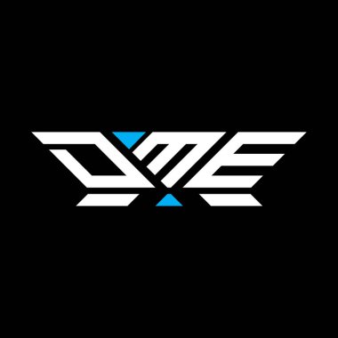 DME harfi logo vektör tasarımı, DME basit ve modern logo. DME lüks alfabe tasarımı  