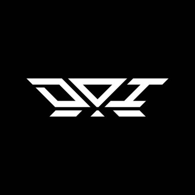 DOI harfi logo vektör tasarımı, DOI basit ve modern logo. Lüks alfabe dizaynı mı?  