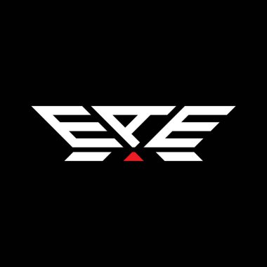 EAE harfli logo vektör tasarımı, EAE basit ve modern logo. EAE lüks alfabe tasarımı  