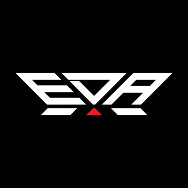 EDA letter logo vector design, EDA simple and modern logo. EDA luxurious alphabet design   clipart