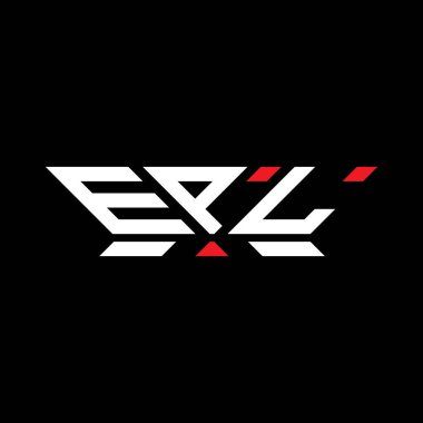 EPL harf logo vektör tasarımı, EPL basit ve modern logo. EPL lüks alfabe tasarımı  