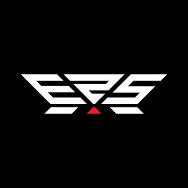 EZS harfli logo vektör tasarımı, EZS basit ve modern logo. EZS lüks alfabe tasarımı  