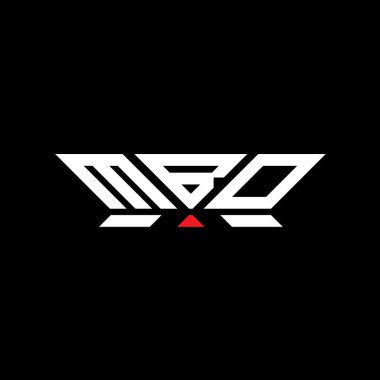 MBO letter logo vector design, MBO simple and modern logo. MBO luxurious alphabet design   clipart
