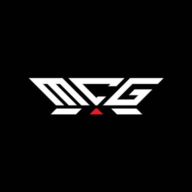 MCG harfli logo vektör tasarımı, MCG basit ve modern logo. MCG lüks alfabe tasarımı  