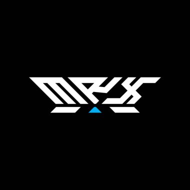 MRX harfli logo vektör tasarımı, MRX basit ve modern logo. MRX lüks alfabe tasarımı  