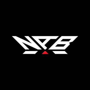 NAB letter logo vector design, NAB simple and modern logo. NAB luxurious alphabet design   clipart