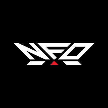 NFD letter logo vector design, NFD simple and modern logo. NFD luxurious alphabet design   clipart