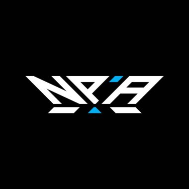 NPA letter logo vector design, NPA simple and modern logo. NPA luxurious alphabet design   clipart