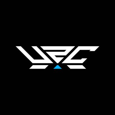 UZC harfli logo vektör tasarımı, UZC basit ve modern logo. UZC lüks alfabe tasarımı  