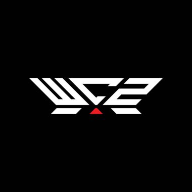 WCZ harfli logo vektör tasarımı, WCZ basit ve modern logo. WCZ lüks alfabe tasarımı  