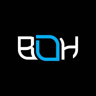 BDH logo tasarımı, BDH basit ve modern logo. BDH lüks alfabe tasarımı  