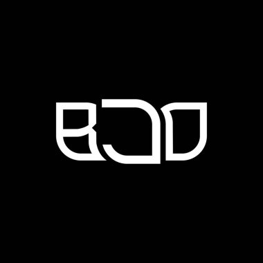 BJO logo tasarımı, BJO basit ve modern logo. BJO lüks alfabe tasarımı  