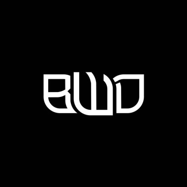 BWD logo tasarımı, BWD basit ve modern logo. BWD lüks alfabe tasarımı  