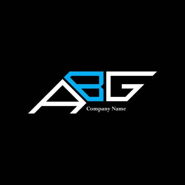 ABG logo tasarımı, ABG basit ve modern logo. ABG lüks alfabe tasarımı  