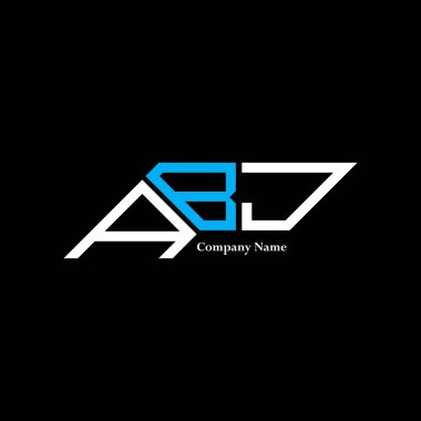 ABJ logo tasarımı, ABJ basit ve modern logo. ABJ lüks alfabe tasarımı  