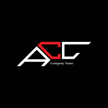 ACL logo tasarımı, ACL basit ve modern logo. ACL lüks alfabe tasarımı  