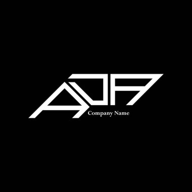 ADA logo tasarımı, ADA basit ve modern logo. ADA lüks alfabe tasarımı  