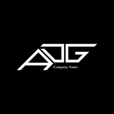 ADG logo tasarımı, ADG basit ve modern logo. ADG lüks alfabe tasarımı  