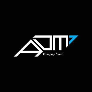 ADM logo tasarımı, ADM basit ve modern logo. ADM lüks alfabe tasarımı  