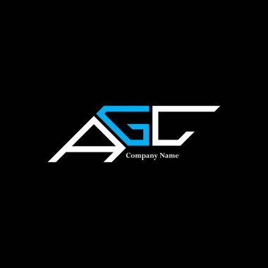 AGL logo tasarımı, AGL basit ve modern logo. AGL lüks alfabe tasarımı  