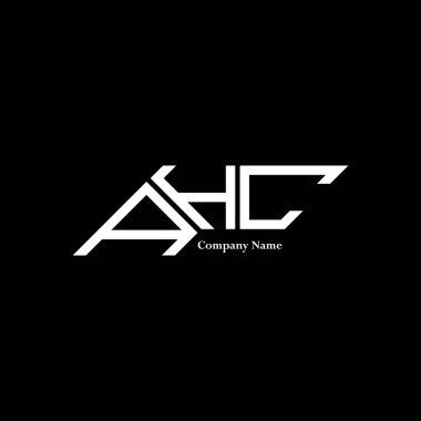 AHC logo tasarımı, AHC basit ve modern logo. AHC lüks alfabe tasarımı  