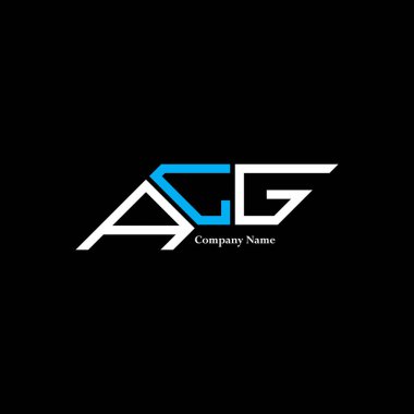 ALG logo tasarımı, ALG basit ve modern logo. ALG lüks alfabe tasarımı  