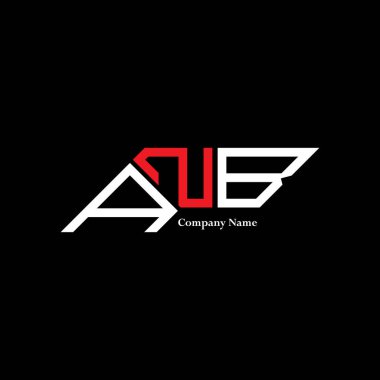 ANB logo tasarımı, ANB basit ve modern logo. ANB lüks alfabe tasarımı  