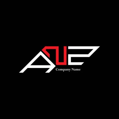 ANZ logo tasarımı, ANZ basit ve modern logo. ANZ lüks alfabe tasarımı  