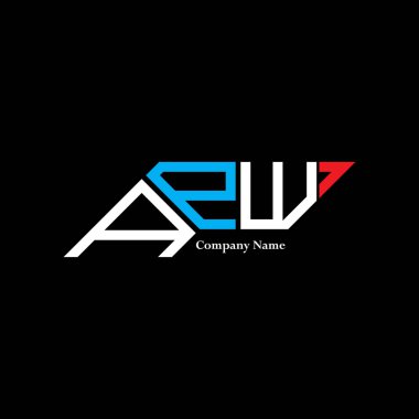 APW logo tasarımı, APW basit ve modern logo. APW lüks alfabe tasarımı  