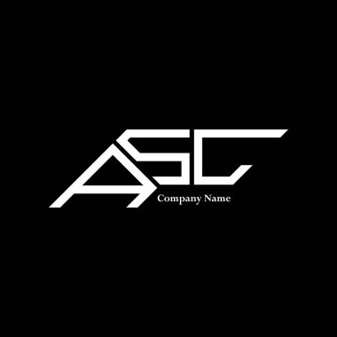 ASL logo tasarımı, ASL basit ve modern logo. ASL lüks alfabe tasarımı  