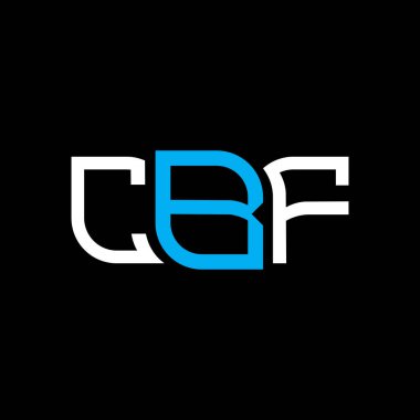 CBF logo tasarımı, CBF basit ve modern logo. CBF lüks alfabe tasarımı  