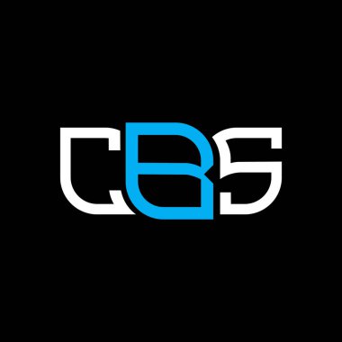 CBS logo tasarımı, CBS basit ve modern logo. CBS lüks alfabe tasarımı  