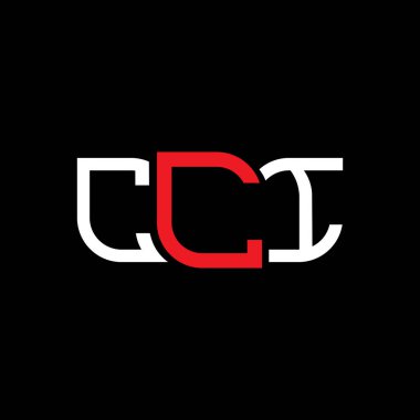 CCI logo tasarımı, CCI basit ve modern logo. CCI lüks alfabe dizaynı  