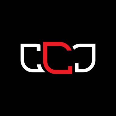 CCJ logo tasarımı, CCJ basit ve modern logo. CCJ lüks alfabe tasarımı  