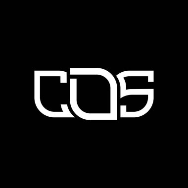 CDS logo tasarımı, CDS basit ve modern logo. CDS lüks alfabe tasarımı  
