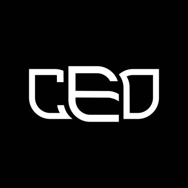 CEO logo tasarımı, CEO basit ve modern logo. CEO lüks alfabe tasarımı  