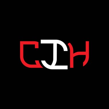 CIH logo tasarımı, CIH basit ve modern logo. CIH lüks alfabe tasarımı  