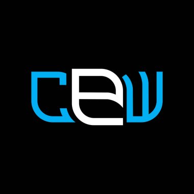 CPW logo tasarımı, CPW basit ve modern logo. CPW lüks alfabe tasarımı  