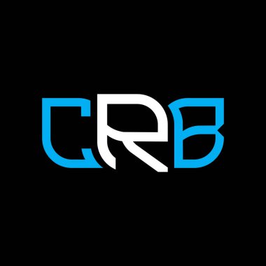 CRB logo tasarımı, CRB basit ve modern logo. CRB lüks alfabe tasarımı  