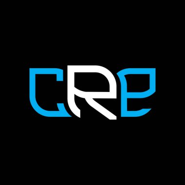 CRP logo tasarımı, CRP basit ve modern logo. CRP lüks alfabe tasarımı  