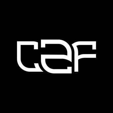 CZF logo tasarımı, CZF basit ve modern logo. CZF lüks alfabe tasarımı  