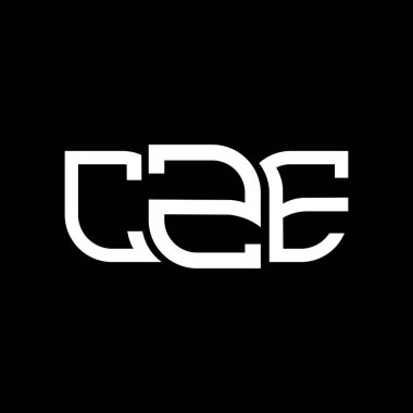 CZE logo tasarımı, CZE basit ve modern logo. CZE lüks alfabe tasarımı  