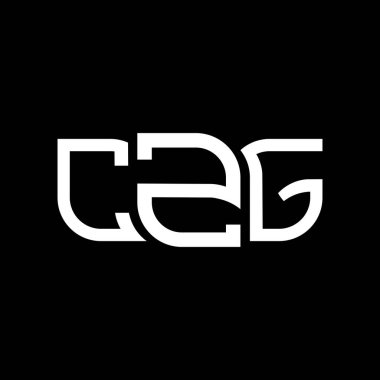 CZG logo tasarımı, CZG basit ve modern logo. CZG lüks alfabe tasarımı  