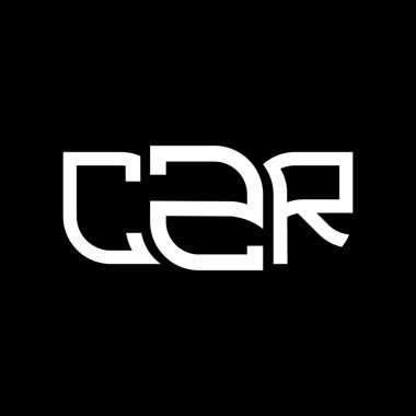 CZR logo tasarımı, CZR basit ve modern logo. CZR lüks alfabe tasarımı  