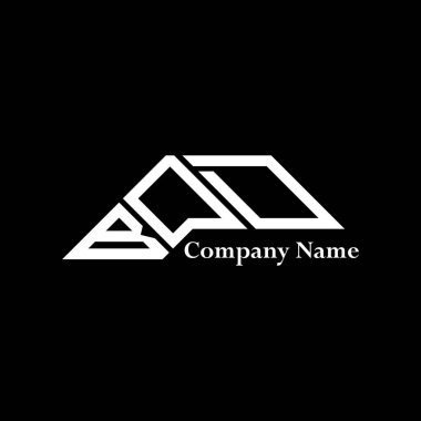 BOD logo tasarımı, basit ve modern BOD logosu. BOD lüks alfabe tasarımı  