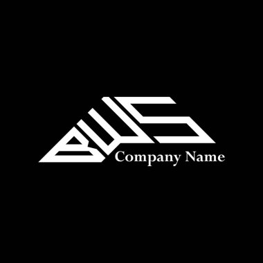 BWS logo tasarımı, BWS basit ve modern logo. BWS lüks alfabe tasarımı  