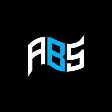 ABS logo tasarımı, ABS basit ve modern logo. ABS lüks alfabe tasarımı  