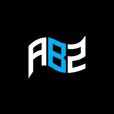 ABZ logo tasarımı, ABZ basit ve modern logo. ABZ lüks alfabe tasarımı  