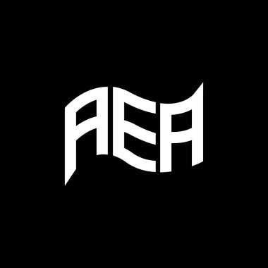 AEA logo tasarımı, AEA basit ve modern logo. AEA lüks alfabe tasarımı  